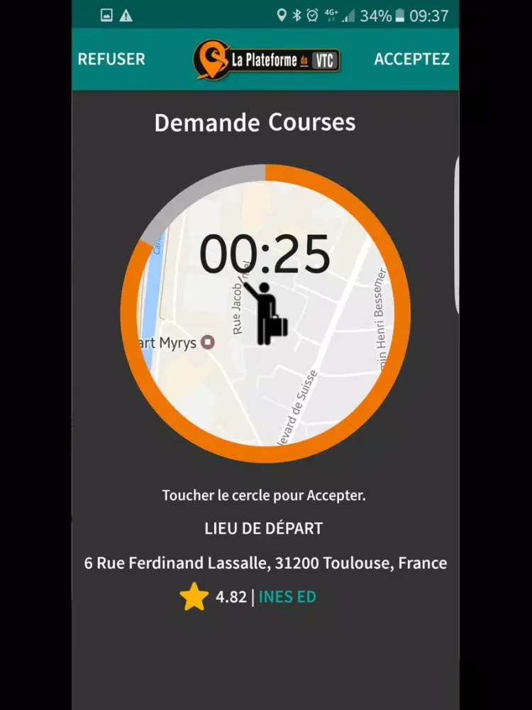 La Plateforme VTC Dr iPad  Screenshots