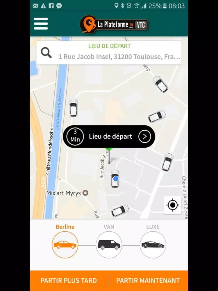 Capturas de pantalla de La Plateforme VTC iPad 