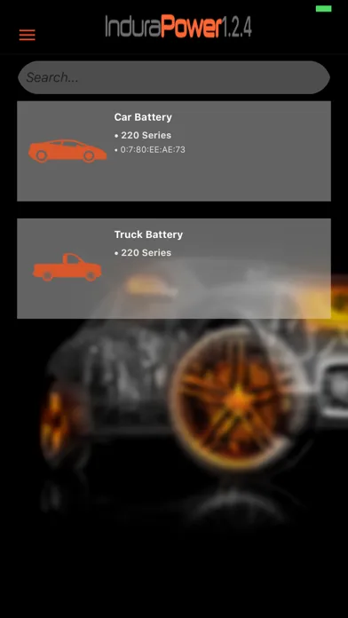 InduraPower Batteries スクリーンショット