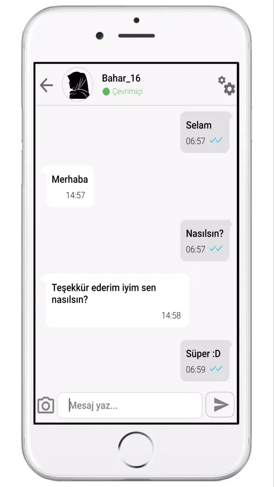Capturas de tela do Elit İslami Evlilik Sitesi