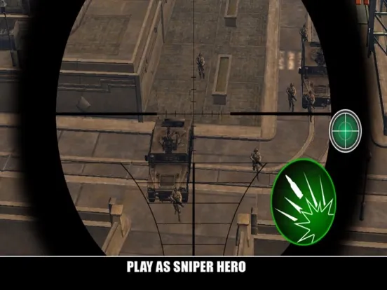 Ảnh chụp màn hình của Sniper Shooter Elite Forest 3D iPad 