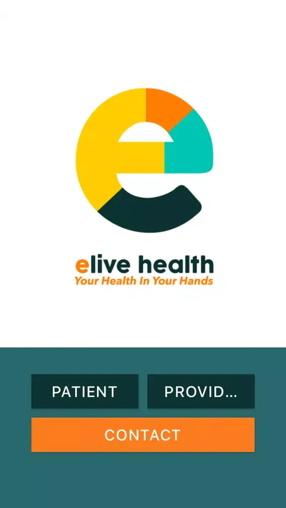 Captures d'écran de elive health