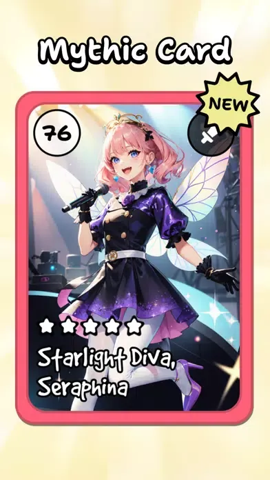 Capturas de tela do Anime Cards Collector TCG Game