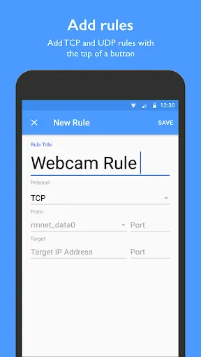 Fwd: the port forwarding app Screenshots