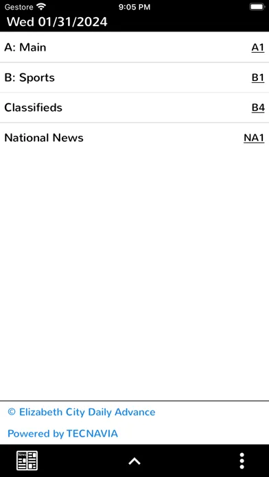 Captures d'écran de Daily Advance