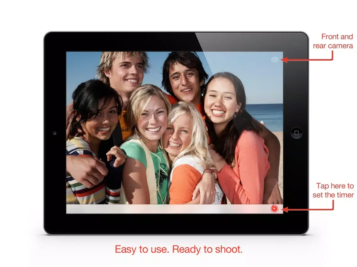 Camera Timer .Simply - Photo Timer for the Camera iPad  স্ক্রিনশট