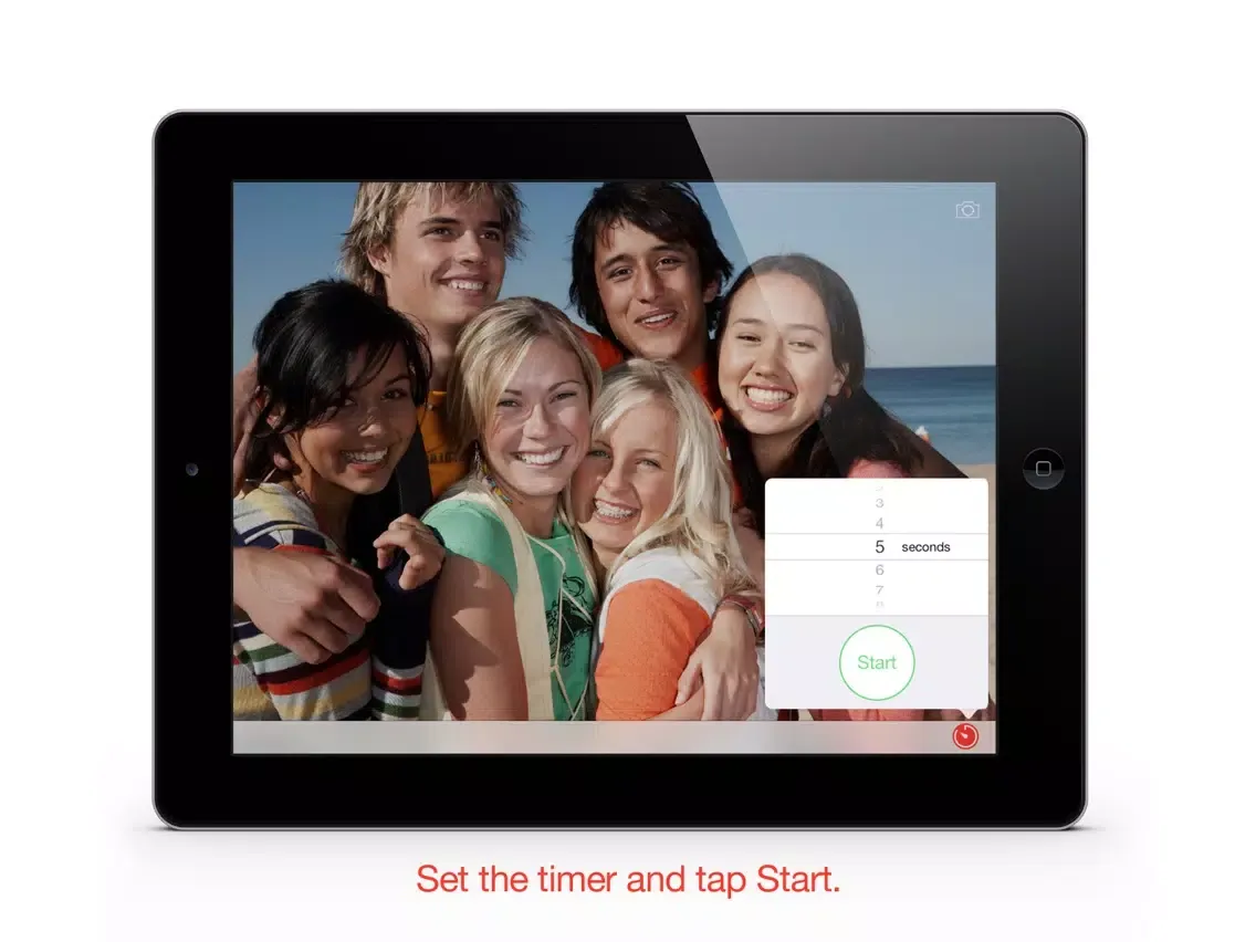 Camera Timer .Simply - Photo Timer for the Camera iPad  স্ক্রিনশট