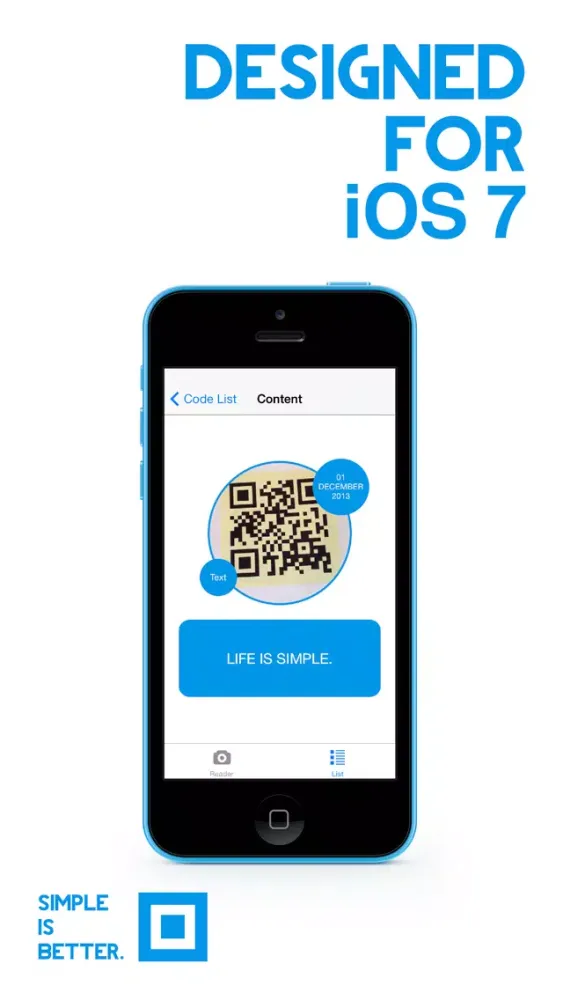 Code Reader .Simply - Read QR, Aztec, PDF417 and Bar Codes应用截图