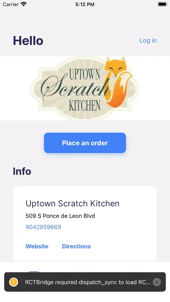 Capturas de tela do Uptown Scratch Kitchen