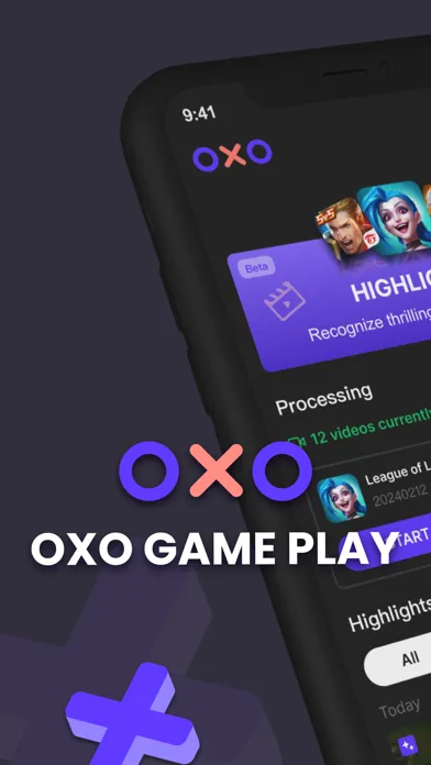 Screenshot di OXO Gameplay