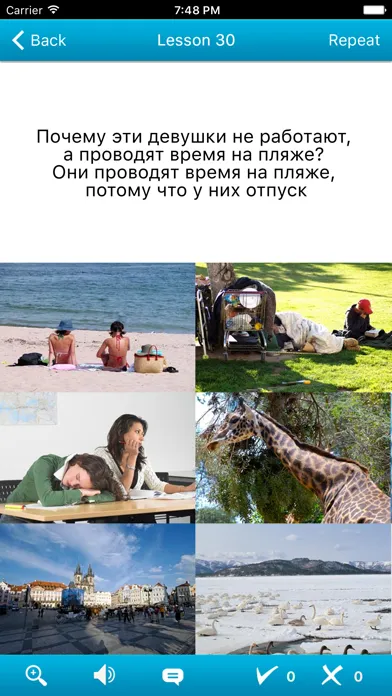 Zrzuty ekranu Russian in a month NG