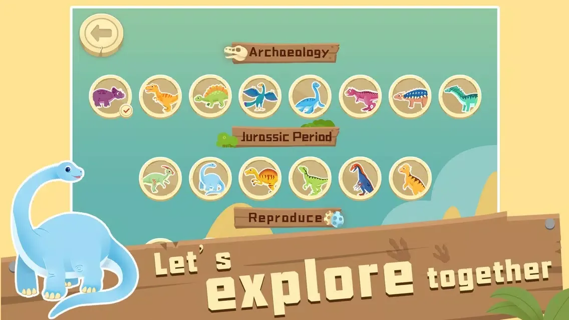 Kids Dinosaur Games স্ক্রিনশট