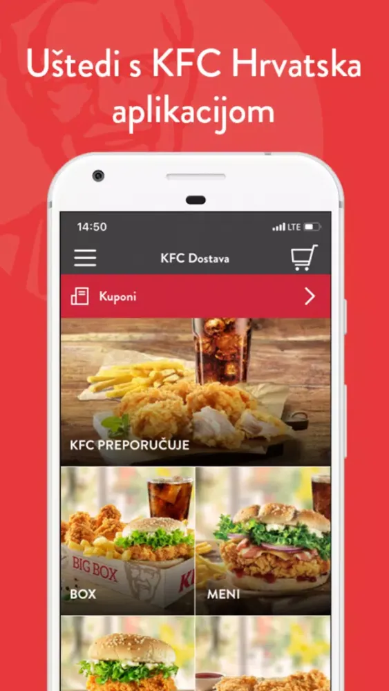 KFC Hrvatska Screenshots