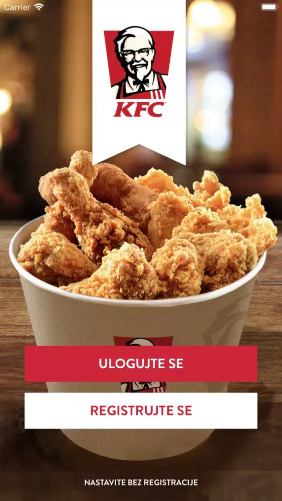 Screenshot di KFC Srbija - Dostava Hrane