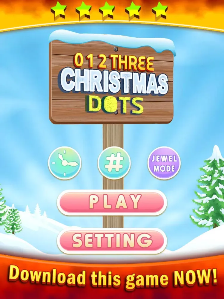 صور 0 1 2 Three Christmas Dots: Magic Land for Santa Claus, Elves and Fairy Tale iPad 