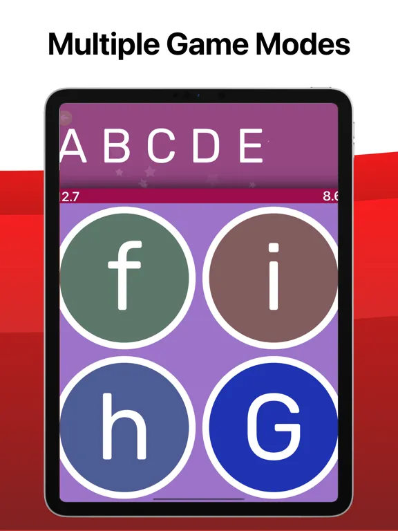 Zrzuty ekranu Alphabet: Letter Mini Games iPad 