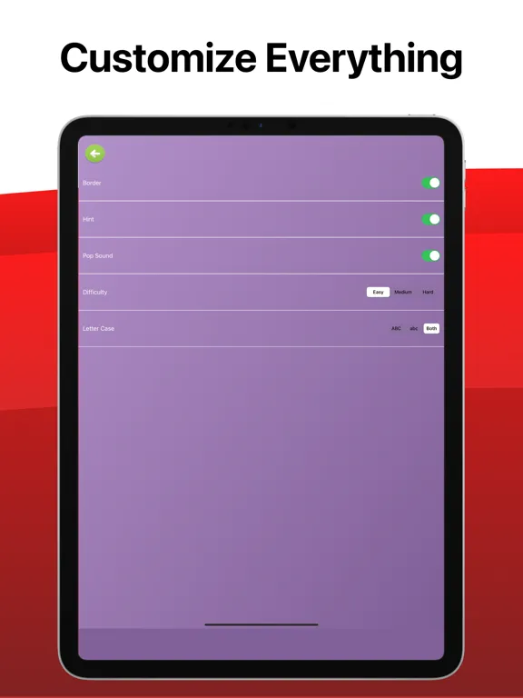 Zrzuty ekranu Alphabet: Letter Mini Games iPad 