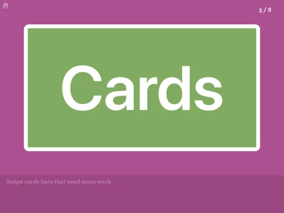 Ảnh chụp màn hình của Simple Cards: Training Tool iPad 