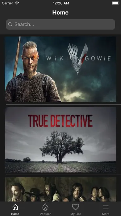 Zrzuty ekranu TV Series & Shows