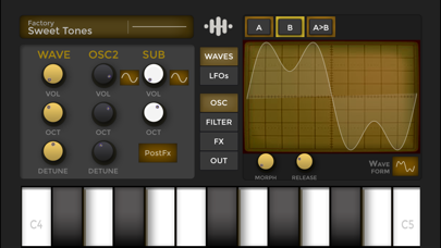 Zrzuty ekranu EG WaveSHAPER