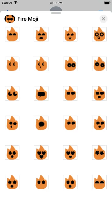Zrzuty ekranu Fire Moji