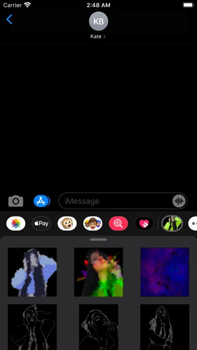 Jennifer Lauren Stickers Screenshots