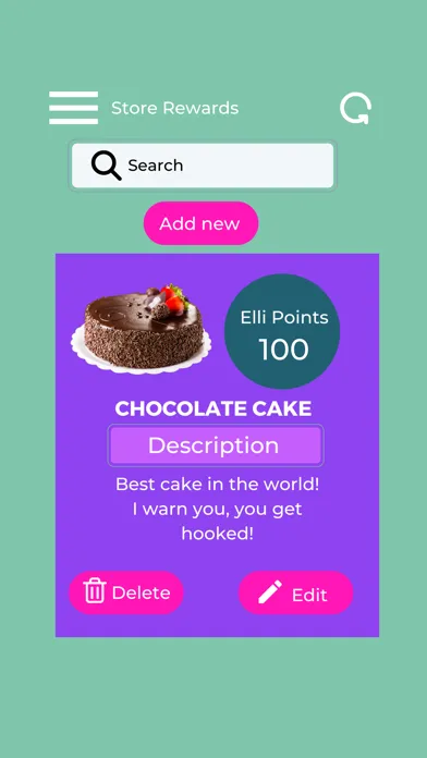 Captures d'écran de Elli Rewards Business