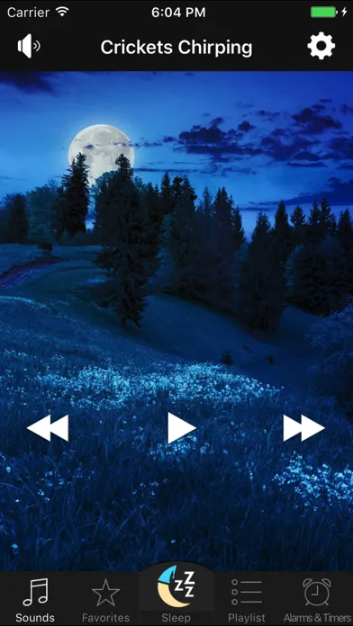 Captures d'écran de Bed Time Sleep Sounds & Nature