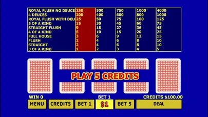 Video Poker Casino Slot Cards应用截图