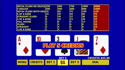 Video Poker Casino Slot Cards应用截图