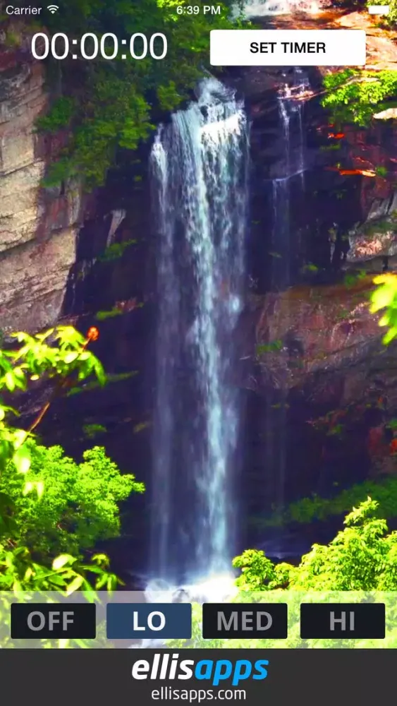 Screenshot di Bed Time Water Fall - White Noise Sleep Sounds