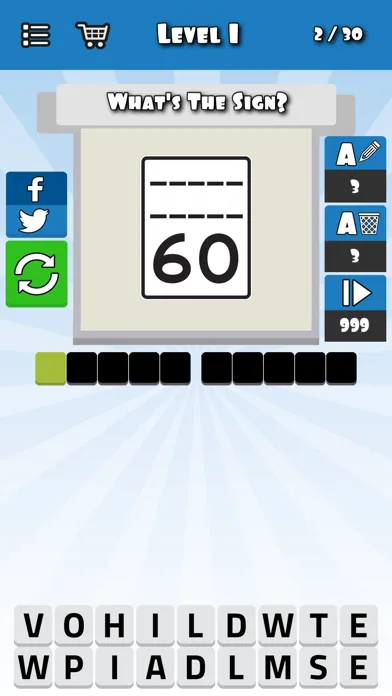 What's the Sign - Guess Word Puzzle スクリーンショット