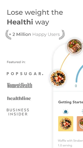 Healthi: Weight Loss, Diet App應用截圖