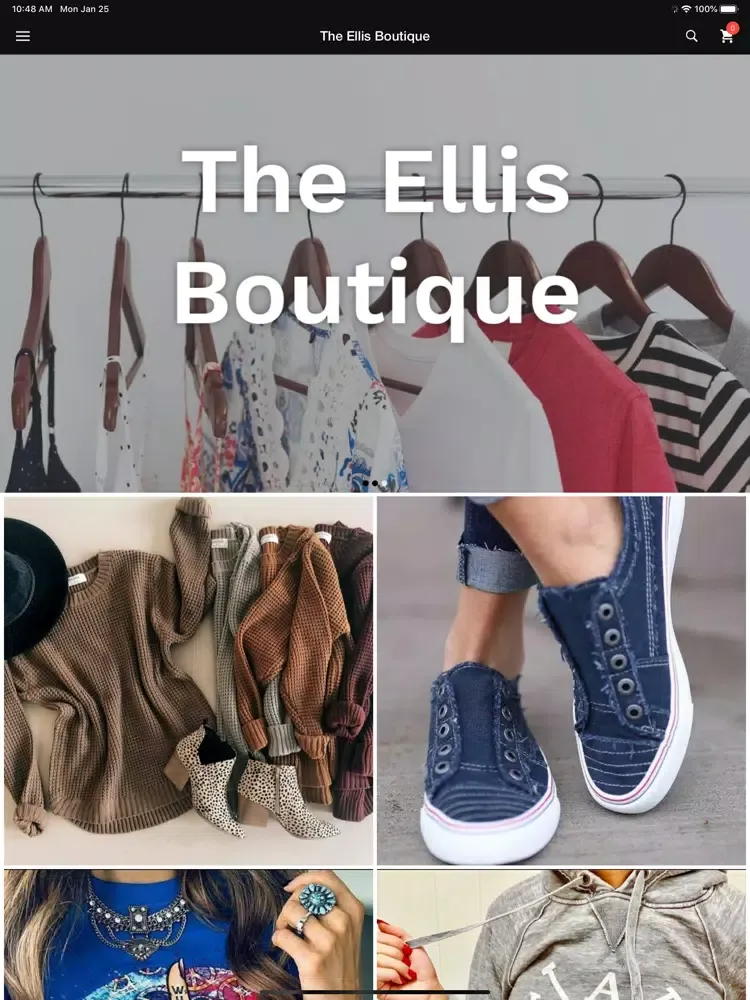 The Ellis Boutique iPad  Screenshots