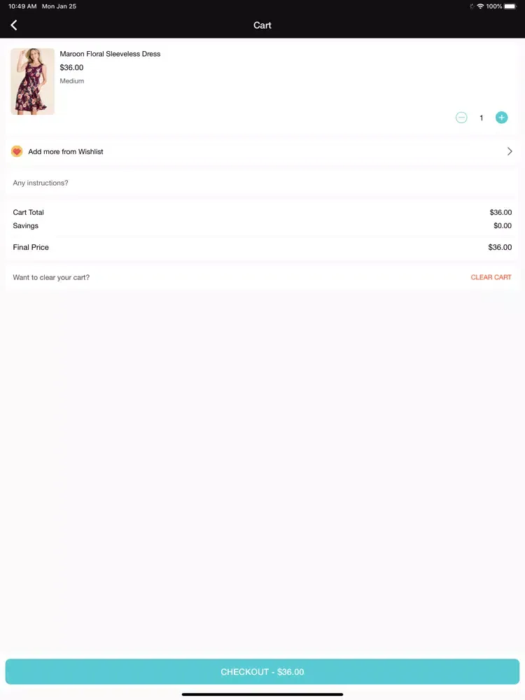 The Ellis Boutique iPad  Screenshots