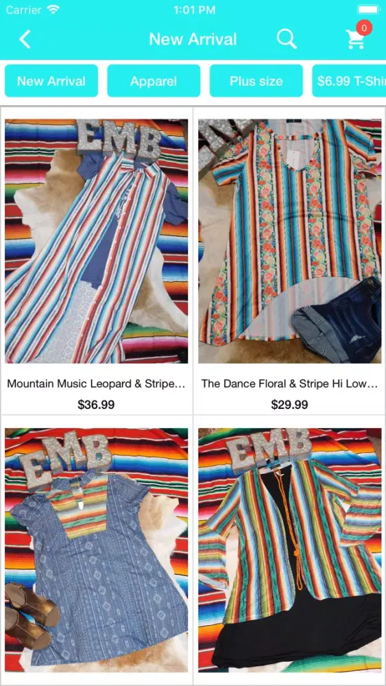 Ảnh chụp màn hình của Ellis Mercantile Boutique, INC