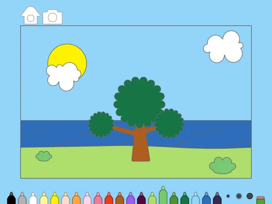 Tangkapan skrin Colorbook Kid and Toddler Lite iPad 