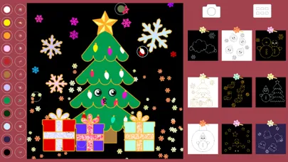 Capturas de tela do Christmas Coloring Kid Toddler
