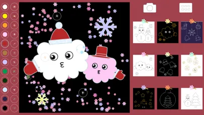 Capturas de tela do Christmas Coloring Kid Toddler