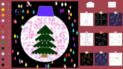 Capturas de tela do Christmas Coloring Kid Toddler