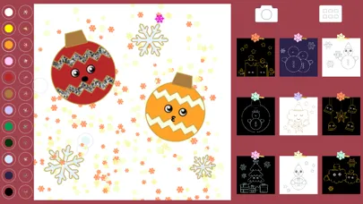 Capturas de tela do Christmas Coloring Kid Toddler