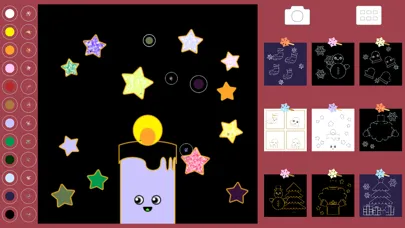 Capturas de tela do Christmas Coloring Kid Toddler