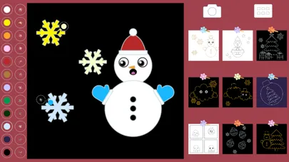 Capturas de tela do Christmas Coloring Kid Toddler