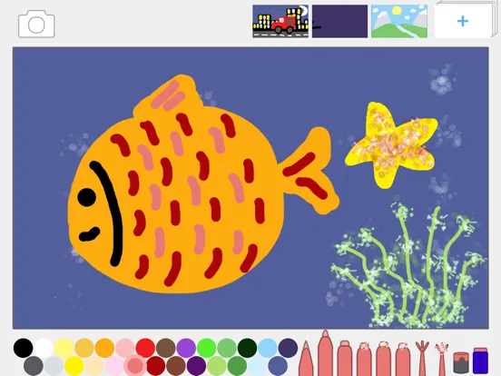 Captures d'écran de Drawing game for kid & toddler iPad 
