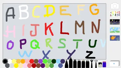 Captures d'écran de Drawing game for kid & toddler