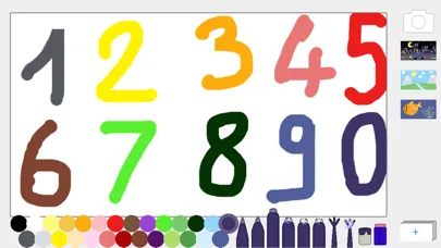 Captures d'écran de Drawing game for kid & toddler