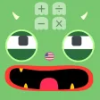 Monster calculator kid toddler