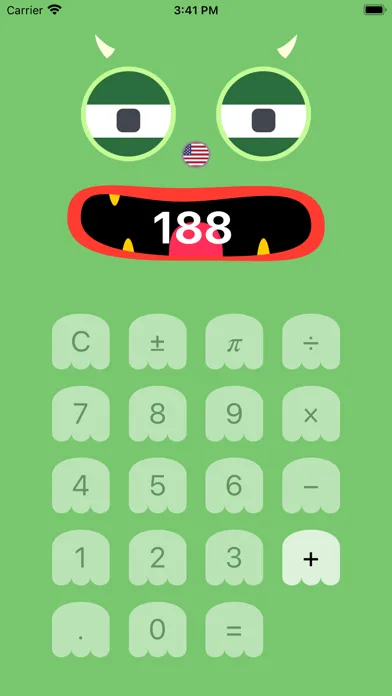 Monster calculator kid toddler應用截圖