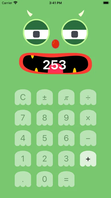 Monster calculator kid toddler應用截圖