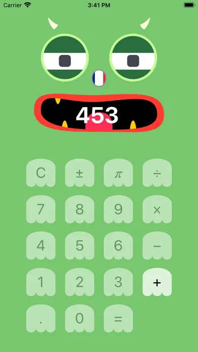 Monster calculator kid toddler應用截圖